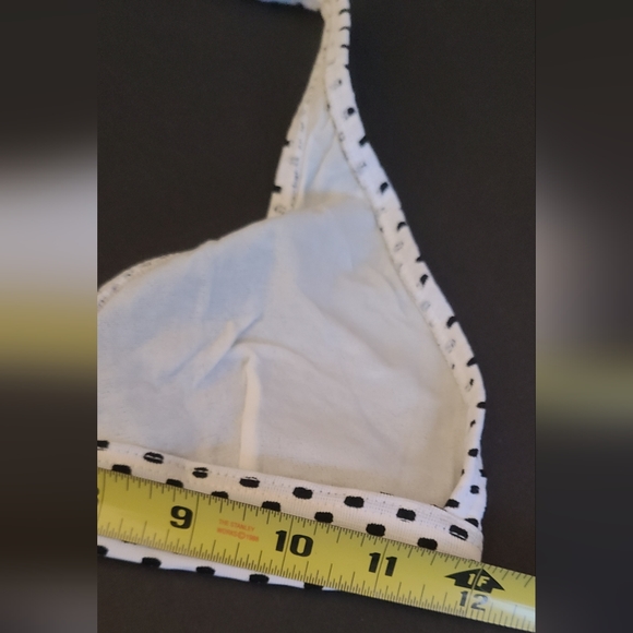 2pc Buzios Brazilian Pokadot Bikini Black/White sz M 👙 - Picture 6 of 8